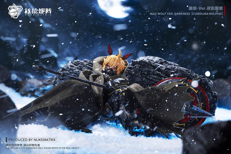 [BACKORDER] Nuke Matrix 1/12 Mad Wolf Ver. Night Shadow Demon Wolf Cyber Forest Fantasy Girls