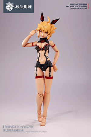 [PREORDER] Nuke Matrix 1/12 Mad Wolf Ver. Night Shadow Demon Wolf Cyber Forest Fantasy Girls