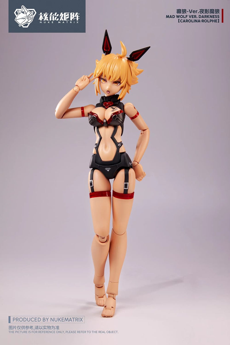 [BACKORDER] Nuke Matrix 1/12 Mad Wolf Ver. Night Shadow Demon Wolf Cyber Forest Fantasy Girls