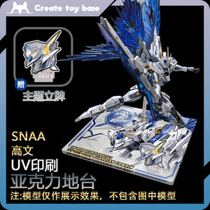 [PREORDER] Create Toy Base SNAA Round Table Knights 1/144 Acrylic Display Stand