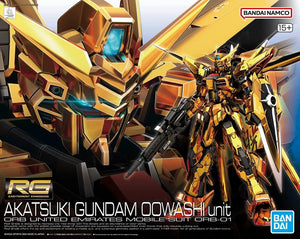 Bandai RG 1/144 Akatsuki Gundam (Oowashi Pack) Model Kit