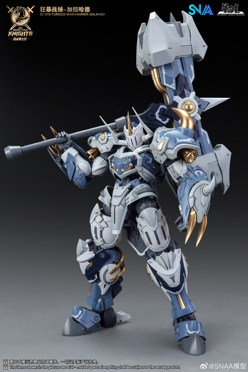 [PREORDER] SNAA 1/144 BE The Round Table Knights - Furious Warhammer Galahad