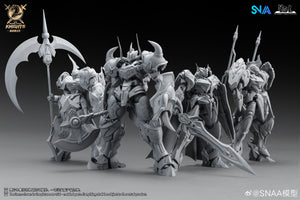 [PREORDER] SNAA 1/144 BE The Round Table Knights - Furious Warhammer Galahad