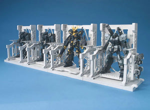 Builders Parts System Base 001 (Gunmetal) - For 1/144 HG & RG Model Kits