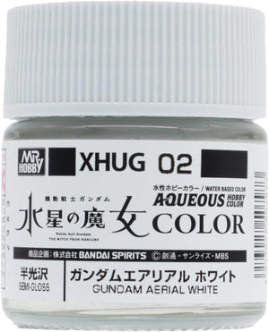 Mr. Hobby Aqueous XHUG02 The Witch from Mercury Gundam Aerial White