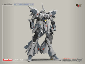 [LIMITED] Mechanicore 1/100 MEC10-ARC ZMX-42 Firehawk Arctic Combat Mode Model Kit