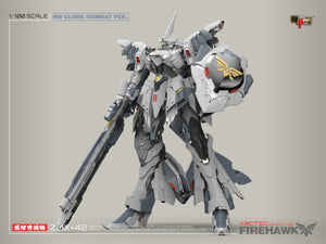 [LIMITED] Mechanicore 1/100 MEC10-ARC ZMX-42 Firehawk Arctic Combat Mode Model Kit