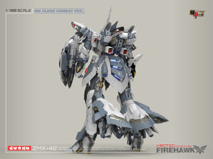 [LIMITED] Mechanicore 1/100 MEC10-ARC ZMX-42 Firehawk Arctic Combat Mode Model Kit