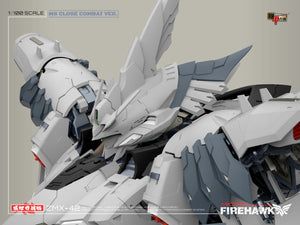 [LIMITED] Mechanicore 1/100 MEC10-ARC ZMX-42 Firehawk Arctic Combat Mode Model Kit