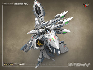 [LIMITED] Mechanicore 1/100 MEC10-ARC ZMX-42 Firehawk Arctic Combat Mode Model Kit