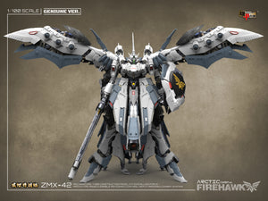 [LIMITED] Mechanicore 1/100 MEC10-ARC ZMX-42 Firehawk Arctic Combat Mode Model Kit