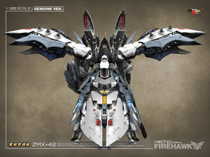 [LIMITED] Mechanicore 1/100 MEC10-ARC ZMX-42 Firehawk Arctic Combat Mode Model Kit