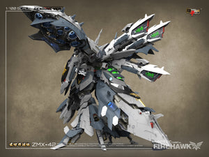[LIMITED] Mechanicore 1/100 MEC10-ARC ZMX-42 Firehawk Arctic Combat Mode Model Kit
