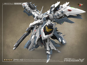 [LIMITED] Mechanicore 1/100 MEC10-ARC ZMX-42 Firehawk Arctic Combat Mode Model Kit