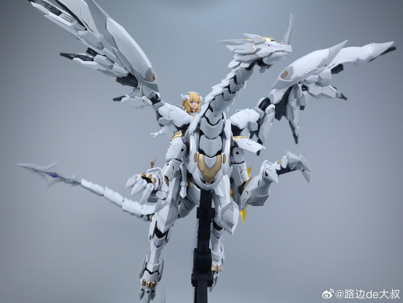 [BACKORDER] Souling Toys 1/12 Daytime Meteor Mecha Musume White Dragon Model Kit