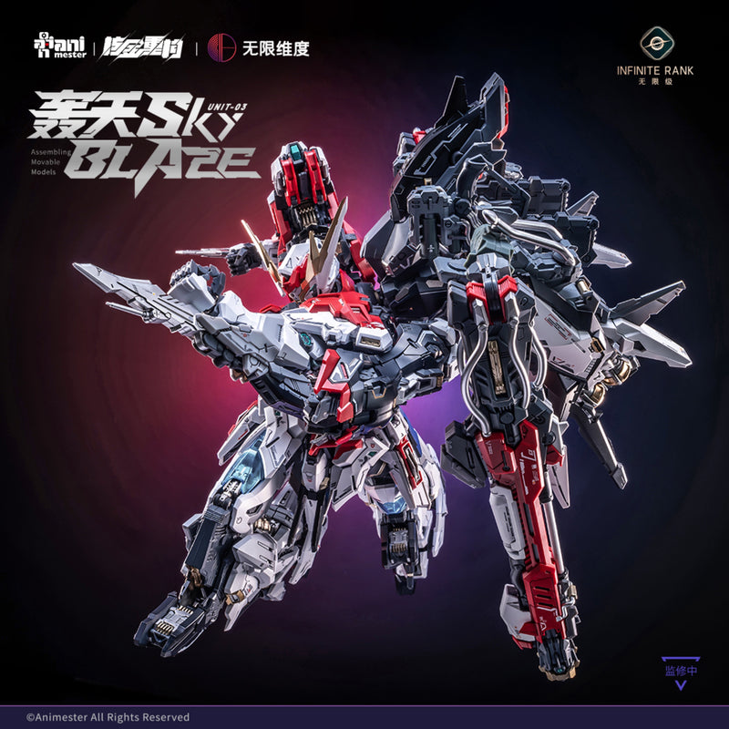 [PREORDER] Animester x Infinite Dimension Infinite Rank 1/72 Sky Blaze Unit 03 Model Kit