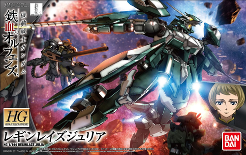 HG IBO 1/144 Reginlaze Julia Gundam Gunpla Model Kit