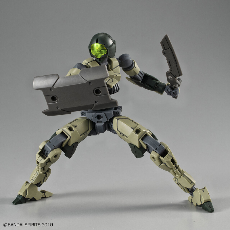 Bandai 30MM #42 1/144 EXM-A9a Spinatio (Army Type) Model Kit