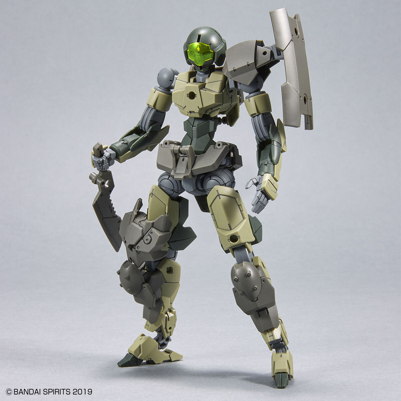 Bandai 30MM #42 1/144 EXM-A9a Spinatio (Army Type) Model Kit
