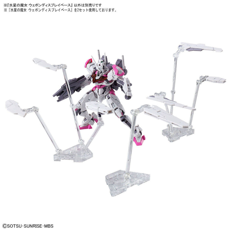 Bandai HGTWFM The Witch from Mercury Weapon Display Base Model Kit