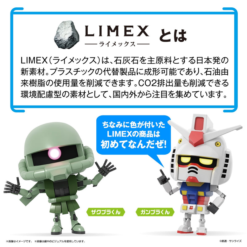 Bandai 1/1 Gunpla-kun DX Set (with Runner Ver. Recreation Parts) Model Kit