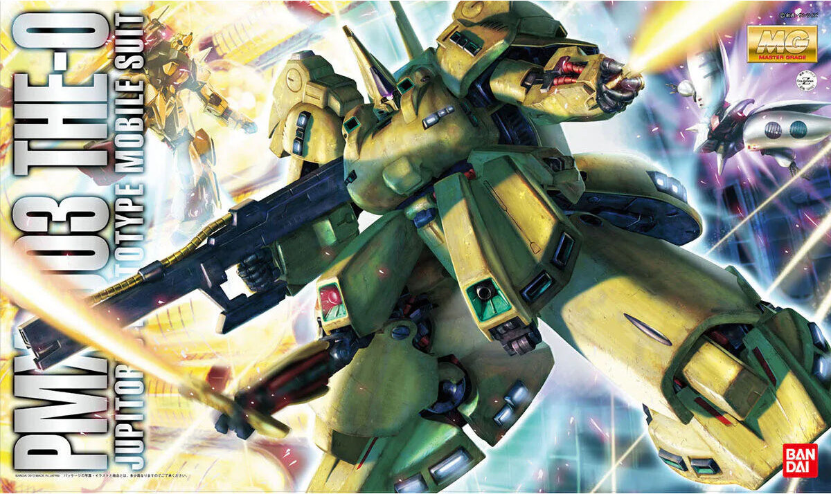 Bandai MG 1/100 PMX-003 The-O Model Kit | Gundam Gunpla Model Kit