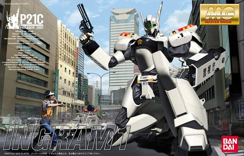 Bandai MG 1/35 AV-98 Ingram 1 Patlabor Model Kit