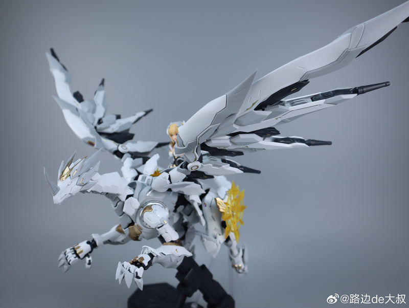 [BACKORDER] Souling Toys 1/12 Daytime Meteor Mecha Musume White Dragon Model Kit