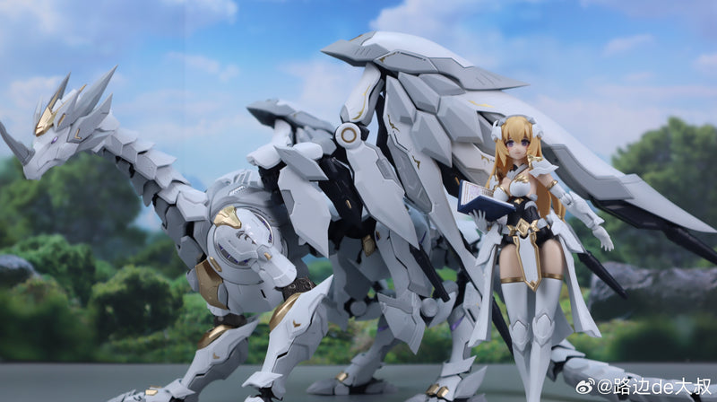 [BACKORDER] Souling Toys 1/12 Daytime Meteor Mecha Musume White Dragon Model Kit