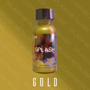 Splash Paints Metalizer Series Lacquer Airbrush Paint - Gold 30ml