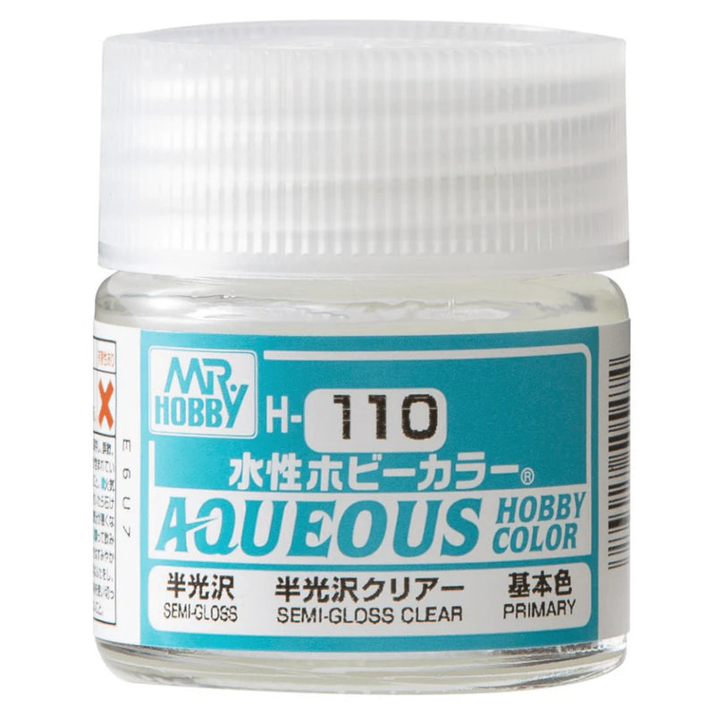 Mr. Hobby Aqueous H110 Semi Gloss Clear 10ml