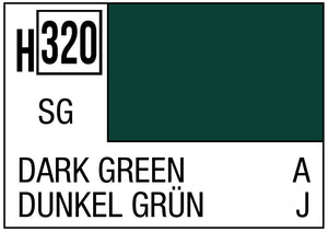 Mr. Hobby Aqueous H320 Semi Gloss Dark Green 10ml