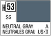 Mr. Hobby Aqueous H53 Semi-Gloss Neutral Gray 10ml