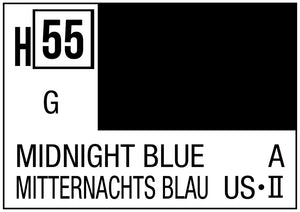 Mr. Hobby Aqueous H55 Gloss Midnight Blue 10ml