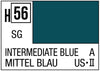 Mr. Hobby Aqueous H56 Semi-Gloss Intermediate Blue 10ml