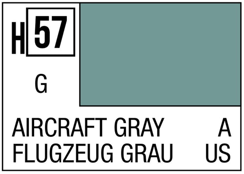 Mr. Hobby Aqueous H57 Gloss Aircraft Gray 10ml