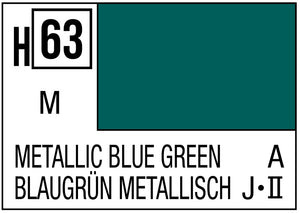 Mr. Hobby Aqueous H63 Metallic Blue Green 10ml