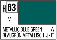 Mr. Hobby Aqueous H63 Metallic Blue Green 10ml