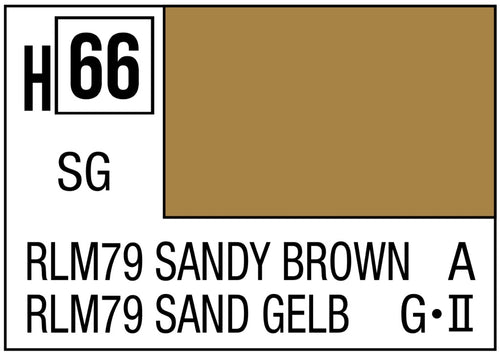 Mr. Hobby Aqueous H66 RLM79 Sandy Brown