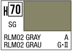 Mr. Hobby Aqueous H70 Semi-Gloss RLM02 Gray 10ml
