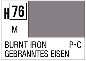 Mr. Hobby Aqueous H76 Metallic Burnt Iron 10ml