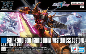 Bandai HGCE #269 1/144 ZGMF-X2000 Gouf Ignited (Heine Westenfluss Custom) Model Kit