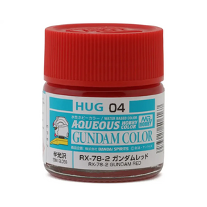 Mr. Hobby Aqueous HUG04 RX-78-2 Gundam Red