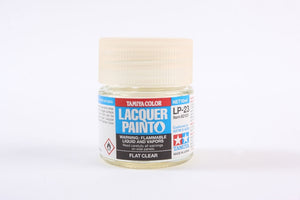 Tamiya Lacquer Paint LP-23 Flat Clear (10ml)