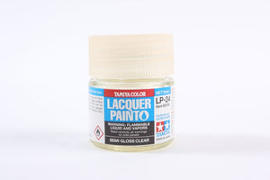 Tamiya Lacquer Paint LP-24 Semi Gloss Clear (10ml)