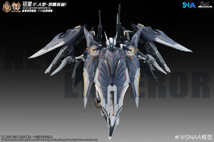 [PREORDER] SNAA 1/100 YR-05 Nether Emperor F.A Type (Feathered Eagle Equipment)