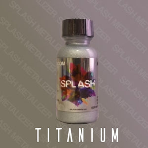 Splash Paints Metalizer Series Lacquer Airbrush Paint - Titanium 30ml