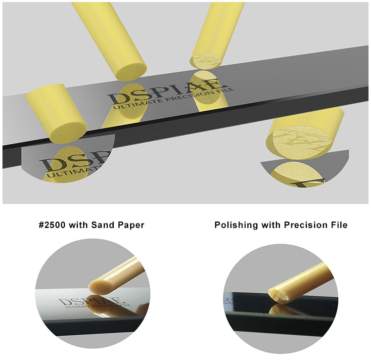 DSPIAE Ultimate Precision File - Siren Glass Mirror Polishing File MSF-13