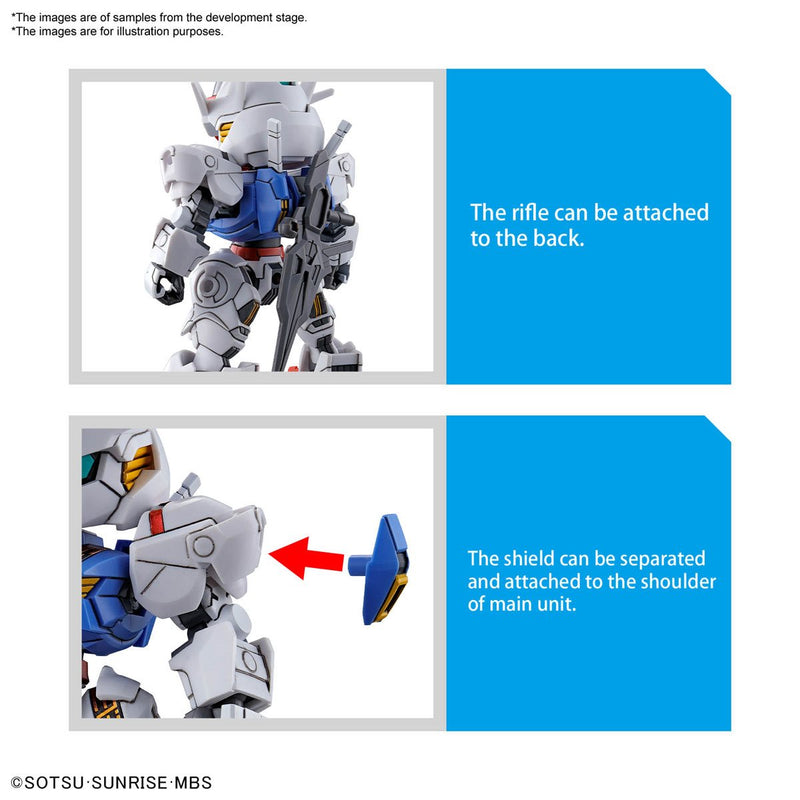 Bandai SD Gundam EX-Standard #019 Non-scale XVX-016 Gundam Aerial Model Kit