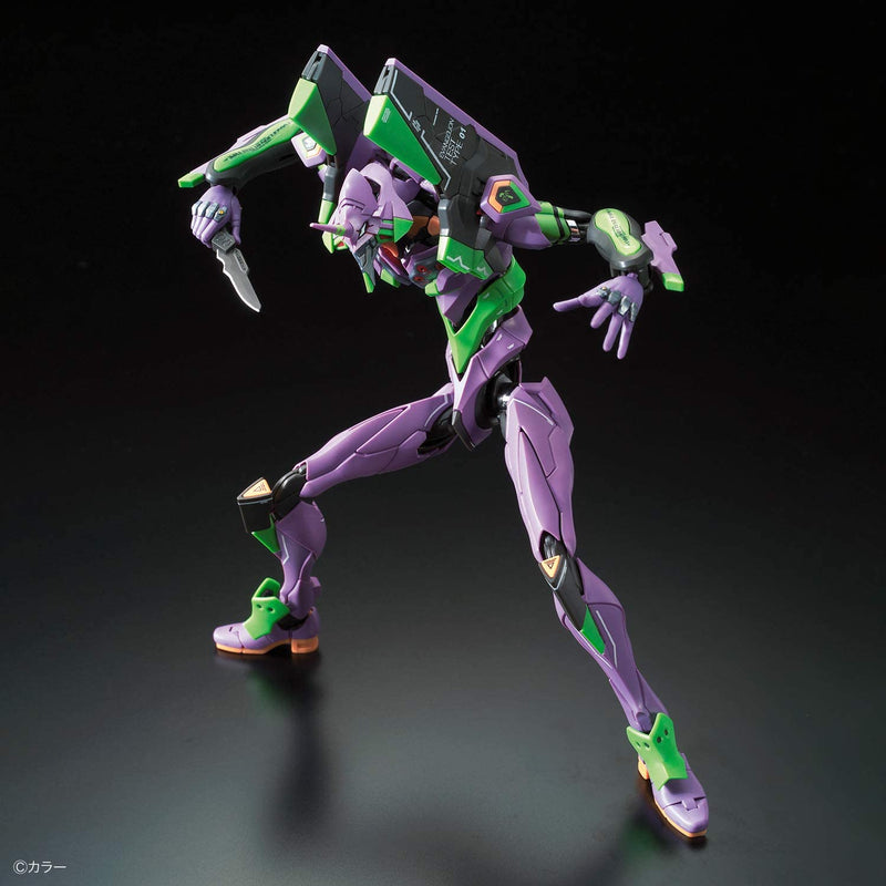 Bandai RG Evangelion Unit-01 (DX Transport Platform Set) Model Kit